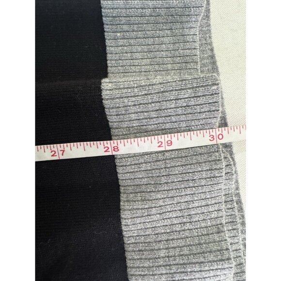 Chicos Women L/XL Colorblock Dolman Cardigan Neutral Soft Office Minimalist Chic - Picture 9 of 10